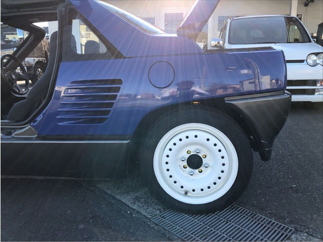 中古車 スズキ キャラ ターボ Fr ガルウィング の中古車詳細 74 000km ブルーツートン 静岡県 2万円 中古車情報 中古車 検索なら 車選びドットコム 車選び Com