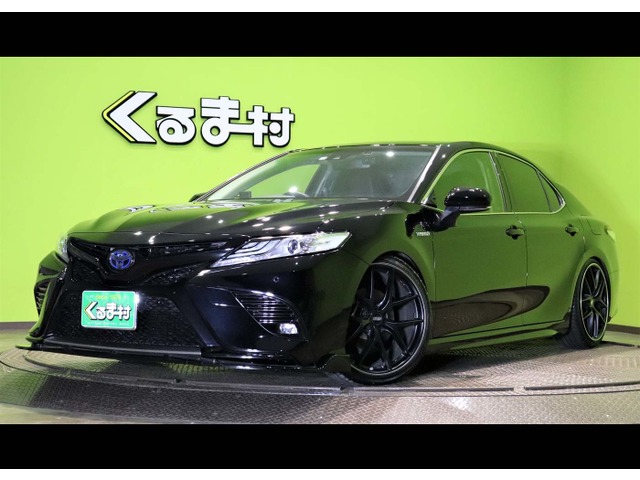 中古車 トヨタ カムリ 2 5 Ws 9型ナビ saw 車高調 の中古車詳細 21 313km ブラック 福岡県 368 5万円 中古車情報 中古車検索なら 車選びドットコム 車選び Com