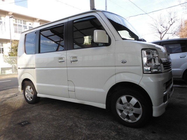 中古車 スズキ エブリイワゴン Pzターボ エンジン載せ替え済 Etc の中古車詳細 100 597km ホワイト 神奈川県 48万円 中古車情報 中古車検索なら 車選びドットコム 車選び Com