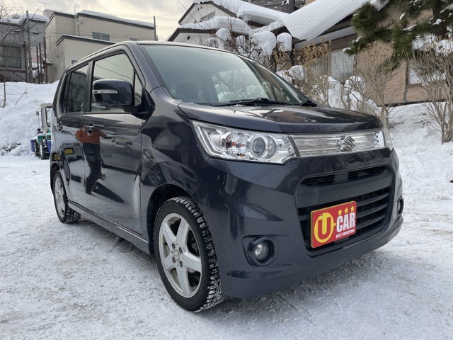 中古車 スズキ ワゴンrスティングレー T 4wd ターボ 夏冬タイヤ付 の中古車詳細 126 000km 灰m 北海道 Sold Out 中古車情報 中古車検索なら 車選びドットコム 車選び Com