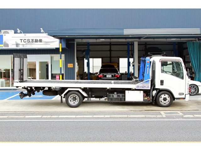 中古車 いすゞ エルフ タダノs Ride フラット積載車 の中古車詳細 2 700km ホワイト 奈良県 385万円 中古車 情報 中古車検索なら 車選びドットコム 車選び Com