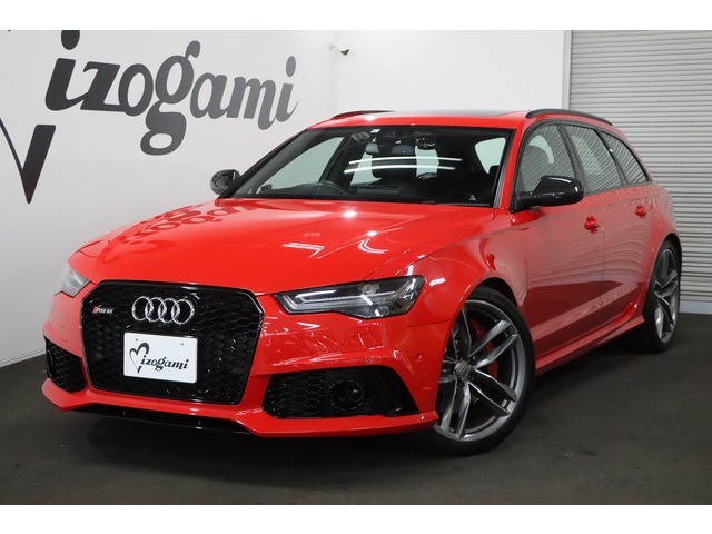 中古車 アウディ Rs6アバント 4 0 パフォーマンス 4wd パノラマルーフ Bang Olfsen の中古車詳細 19 000km ミサノレッドパールエフェクト 大阪府 875万円 中古車情報 中古車検索なら 車選びドットコム 車選び Com