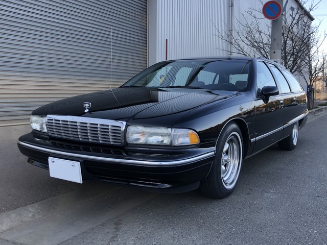 中古車 シボレー カプリスワゴン エステート 実走 新並 ローダウン の中古車詳細 125 000km ブラック 大阪府 218万円 中古車情報 中古車検索なら 車選びドットコム 車選び Com