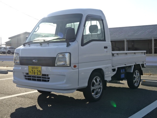 中古車 スバル サンバートラック 赤帽 スーパーチャージャー の中古車詳細 546 550km ホワイト 福岡県 50万円 中古車情報 中古車検索なら 車選びドットコム 車選び Com