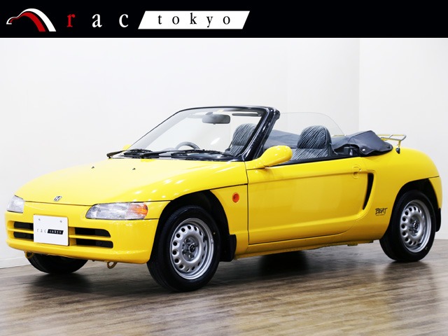 中古車 ホンダ ビート ベースグレード フルオリジナル 幌スクリ ン タイヤ新品 の中古車詳細 23 000km カーニバルイエロー 東京都 178万円 中古車情報 中古車検索なら 車選びドットコム 車選び Com