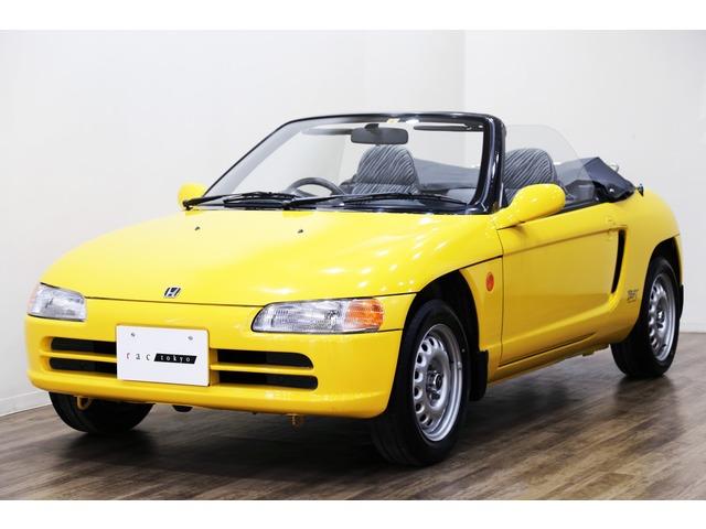 中古車 ホンダ ビート ベースグレード フルオリジナル 幌スクリ ン タイヤ新品 の中古車詳細 23 000km カーニバルイエロー 東京都 178万円 中古車情報 中古車検索なら 車選びドットコム 車選び Com
