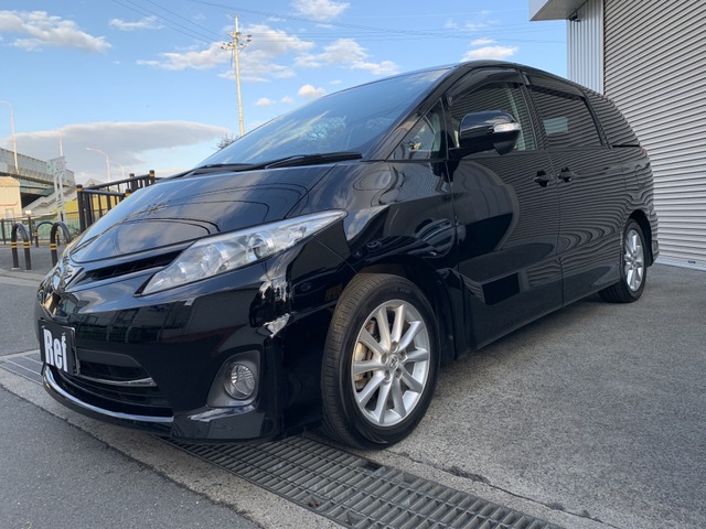 中古車 トヨタ エスティマ 2 4 アエラス サイドリフトアップシート装着車 の中古車詳細 44 000km ブラック 大阪府 100万円 中古車情報 中古車検索なら 車選びドットコム 車選び Com