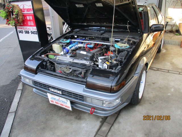 中古車 トヨタ スプリンタートレノ 1 6 Gt Ae101スーパーチャージャー の中古車詳細 5 069km ブラック 東京都 269万円 中古車情報 中古車検索なら 車選びドットコム 車選び Com