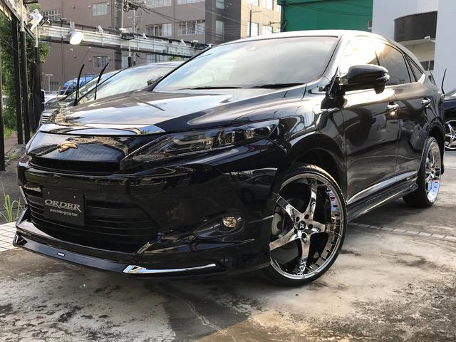 中古車 トヨタ ハリアー プレミアム サンルーフ アルパインビッグxナビ の中古車詳細 46 000km ブラック 大阪府 279万円 中古車情報 中古車検索なら 車選びドットコム 車選び Com