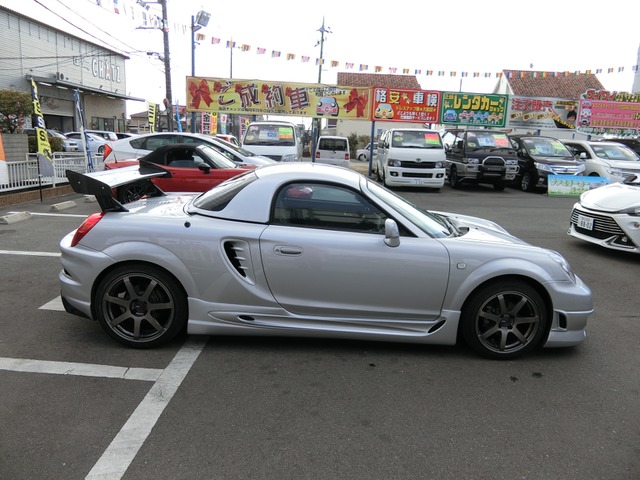 中古車 トヨタ Mr S 1 8 Vエディション ファイナルバージョン 6mt トライアルフルエアロ の中古車詳細 55 000km シルバー 岡山県 249万円 中古車情報 中古車検索なら 車選びドットコム 車選び Com