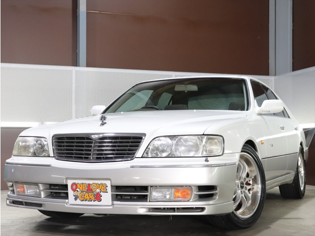 中古車 日産 シーマ 4 1 41l 社外18inアルミ Hddナビ Etc の中古車詳細 73 500km ホワイトパールツートン 1s1 愛知県 Sold Out 中古車情報 中古車検索なら 車選びドットコム 車選び Com