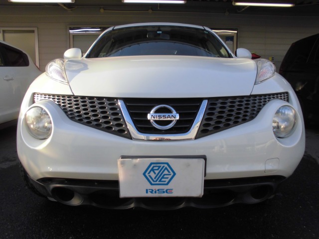 中古車 日産 ジューク 1 5 15rx ディーラーキロクボ ナビtv 車検2年 の中古車詳細 66 000km パールホワイト 愛知県 53 8万円 中古車情報 中古車検索なら 車選びドットコム 車選び Com