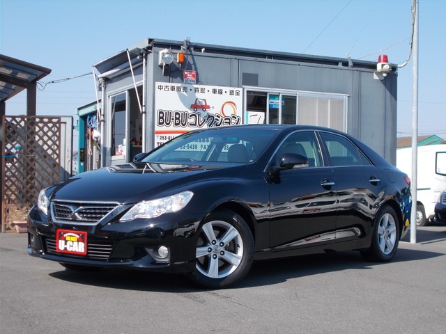 中古車 トヨタ マークx 2 5 250g リラックスセレクション スマートキー ビルトインetc の中古車詳細 22 000km ブラック 神奈川県 65 8万円 中古車情報 中古車検索なら 車選びドットコム 車選び Com