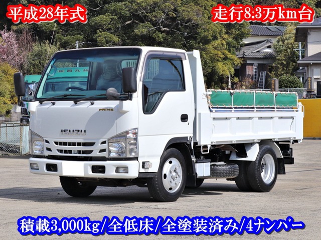 中古車 いすゞ エルフ 3t ダンプ 全低床 4ナンバー の中古車詳細 373km ホワイト 長崎県 価格応談 中古車情報 中古車 検索なら 車選びドットコム 車選び Com