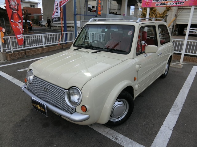 中古車 日産 パオ ベースグレード 5mt ローダウン パワステ の中古車詳細 186 000km アイボリー 岡山県 Sold Out 中古車情報 中古車検索なら 車選びドットコム 車選び Com