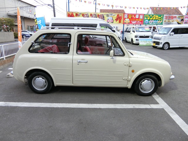 中古車 日産 パオ ベースグレード 5mt ローダウン パワステ の中古車詳細 186 000km アイボリー 岡山県 68万円 中古車 情報 中古車検索なら 車選びドットコム 車選び Com