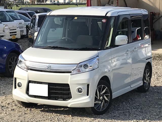 中古車 スズキ スペーシアカスタム Ts 両側電動スライド メモリーナビ テレビ の中古車詳細 131 000km ホワイト 佐賀県 59万円 中古車情報 中古車検索なら 車選びドットコム 車選び Com