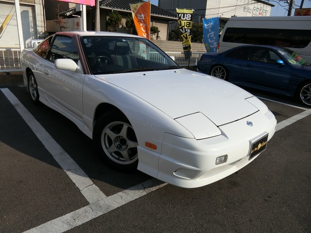 中古車 日産 180sx 2 0 タイプx 後期 5mt ターボ エアロ外品15aw の中古車詳細 141 000km ホワイト 岡山県 Sold Out 中古車情報 中古車検索なら 車選びドットコム 車選び Com