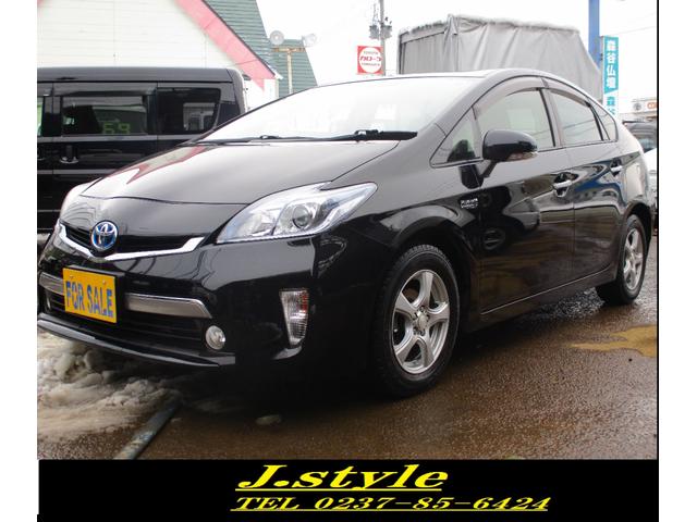 中古車 トヨタ プリウスphv 1 8 S 地デジtv ナビ Bカメラ スタッドレスタイヤ グレードs の中古車詳細 108 000km ブラック 山形県 69万円 中古車情報 中古車検索なら 車選びドットコム 車選び Com