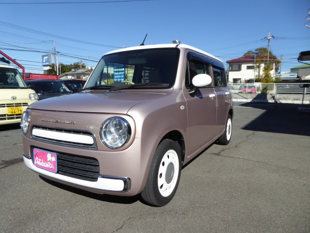 中古車 スズキ アルトラパンショコラ G 白レザーシート の中古車詳細 30 300km ピンク 静岡県 1万円 中古車 情報 中古車検索なら 車選びドットコム 車選び Com