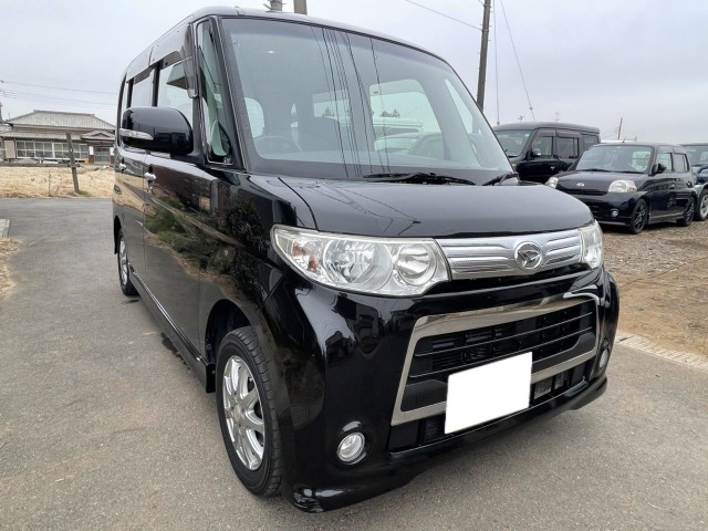 中古車 ダイハツ タントカスタム Rs ターボ ナビtv Bモニター付き 187 658km ブラック 東京都 23 8万円 中古 車情報 中古車検索なら 車選びドットコム 車選び Com