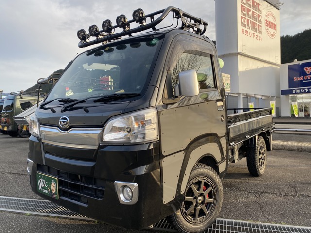 中古車 ダイハツ ハイゼットトラック エクストラ 4wd フルカスタム車 の中古車詳細 50 000km 黒 兵庫県 110万円 中古車 情報 中古車検索なら 車選びドットコム 車選び Com