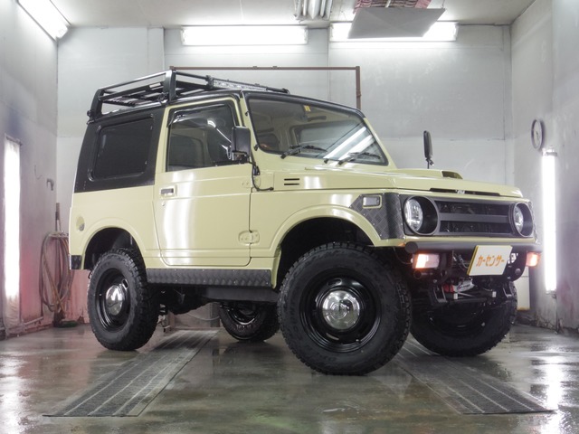 中古車 スズキ ジムニー ワイルドウインド リミテッド 4wd おしゃれキャンプ ソロキャン の中古車詳細 131 774km ベージュ 福岡県 149万円 中古車情報 中古車検索なら 車選びドットコム 車選び Com