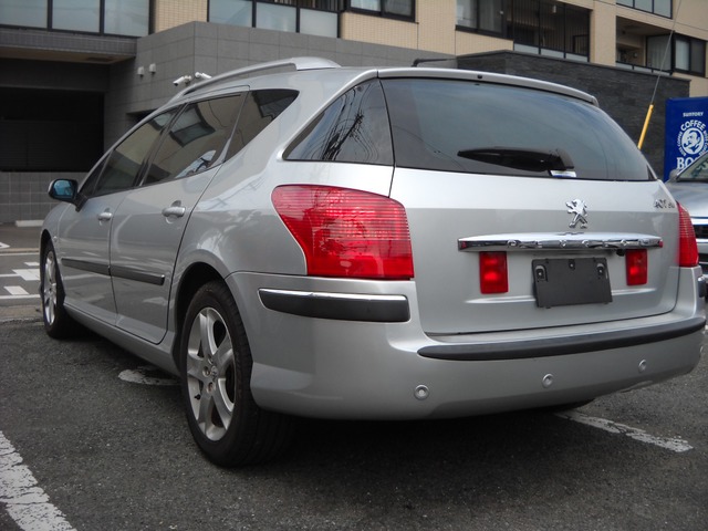 中古車 プジョー 407sw 3 0 の中古車詳細 86 000km シルバー 福岡県 29万円 中古車情報 中古車検索なら 車 選びドットコム 車選び Com