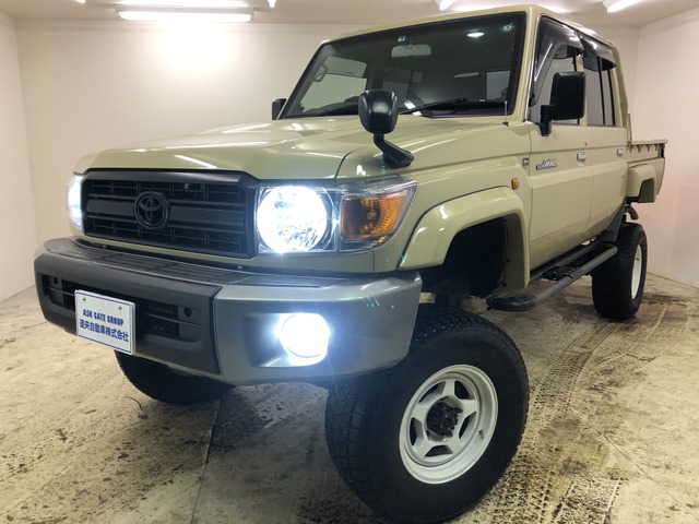 中古車情報 トヨタ ランドクルーザー70 ピックアップ 4 0 4wd 修復歴無し の中古 車詳細 走行距離 8650km カラー ベージュ 販売地域 北海道札幌市東区 中古車を探すなら Carme カーミー 中古車