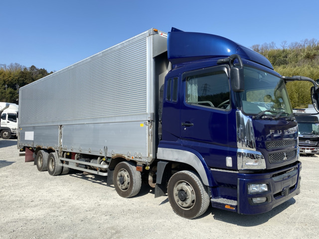 中古車 三菱ふそう スーパーグレート 4軸アルミウィング パワーゲート車 の中古車詳細 909 498km ダークブルー 大阪府 275万円 中古車情報 中古車検索なら 車選びドットコム 車選び Com