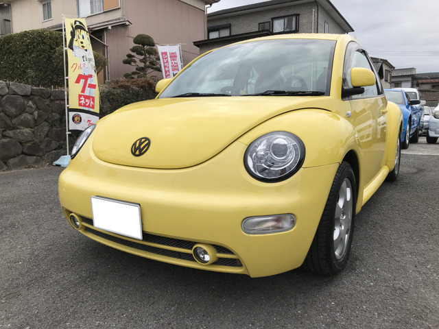 中古車 フォルクスワーゲン ニュービートル ターボ 社外ヘッドライト 社外エンブレム の中古車詳細 66 000km イエロー 大阪府 59 8万円 中古車情報 中古車検索なら 車選びドットコム 車選び Com
