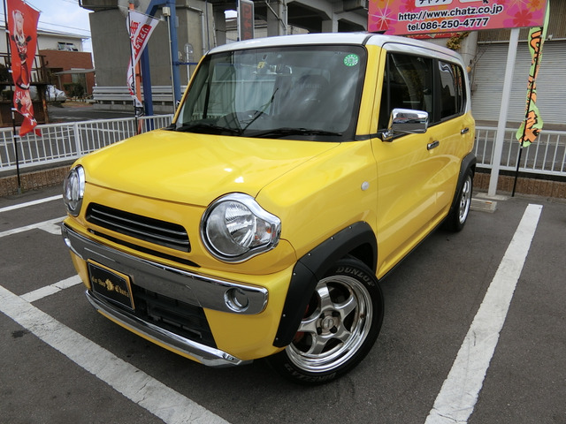 中古車 スズキ ハスラー A 5mt 4wd 外品サンルーフ の中古車詳細 000km イエロー 岡山県 Sold Out 中古車 情報 中古車検索なら 車選びドットコム 車選び Com