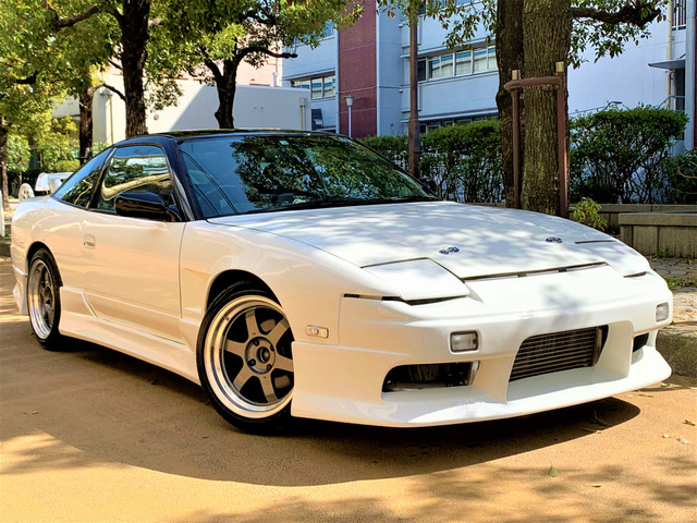 中古車 日産 180sx 2 0 タイプx 車高調 レイズte37v 17インチ の中古車詳細 179 000km ホワイト 兵庫県 1万円 中古車情報 中古車検索なら 車選びドットコム 車選び Com