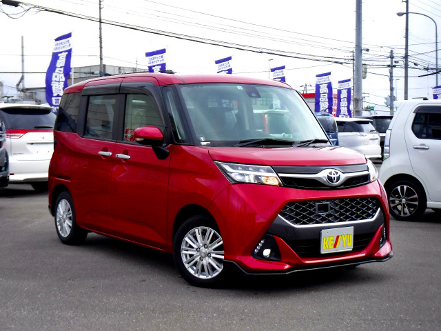 中古車 トヨタ タンク 1 0 カスタム G S 4wd 禁煙車 寒冷地仕様 エンスタ Bカメラ の中古車詳細 900km ピンク 北海道 129 9万円 中古車情報 中古車検索なら 車選びドットコム 車選び Com