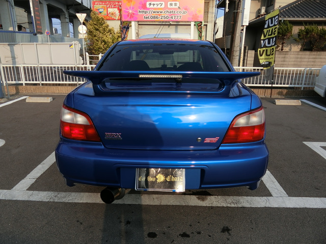 中古車 スバル インプレッサwrx 2 0 Wrx Sti リミテッド 4wd 5mtターボ フルエアロ 純正17aw の中古車詳細 149 000km ブルー 岡山県 142万円 中古車情報 中古車検索なら 車選びドットコム 車選び Com