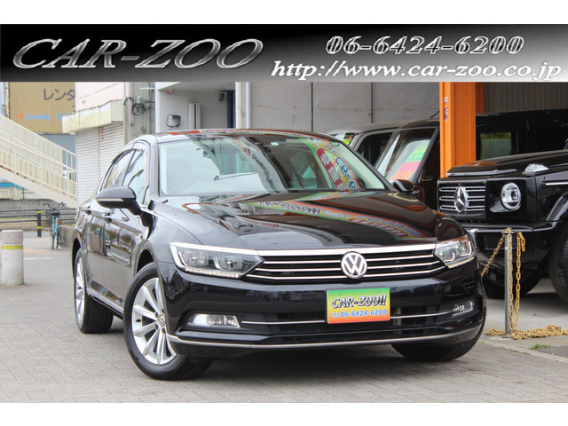 中古車 フォルクスワーゲン パサート Tsi エレガンスライン セーフティーアシストledライト 1オナ の中古車詳細 57 900km ディープブラックパールエフェクト 兵庫県 148万円 中古車情報 中古車検索なら 車選びドットコム 車選び Com