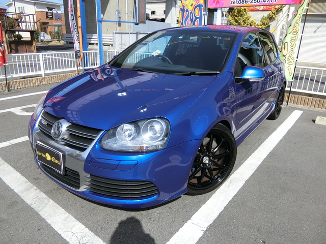 中古車 フォルクスワーゲン ゴルフ R32 4wd 実低走行 4wd 外品19aw の中古車詳細 60 000km ブルー 岡山県 Sold Out 中古車情報 中古車検索なら 車選びドットコム 車選び Com