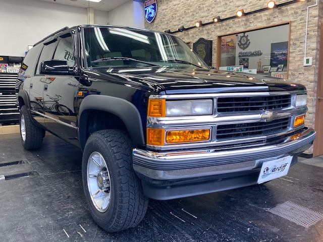 中古車 シボレー サバーバン 2500 7 4 V8 4wd 新車並行 実走行 ビックブロック4wd の中古車詳細 100 000km ブラック 東京都 Sold Out 中古車情報 中古車検索なら 車選びドットコム 車選び Com