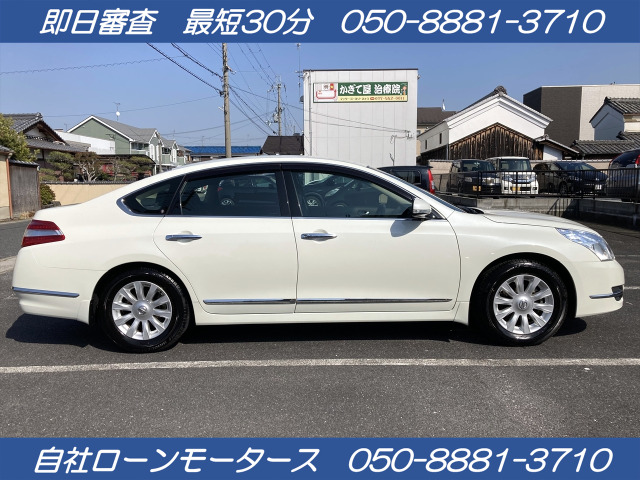 中古車 日産 ティアナ 2 5 Xl 自社ローン全国対応 Hddナビ の中古車詳細 58 398km パールホワイト 滋賀県 38万円 中古車情報 中古車検索なら 車選びドットコム 車選び Com