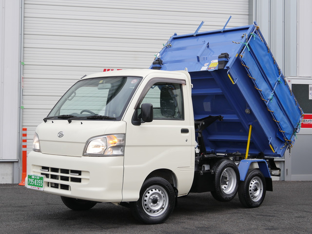 中古車 ダイハツ ハイゼットトラック エアコン パワステ スペシャル Atコボレーン付極東製深ダンプ鉄製土砂禁 の中古車詳細 17 000km コットンアイボリー 青 色替 埼玉県 99 9万円 中古車情報 中古車検索なら 車選びドットコム 車選び Com