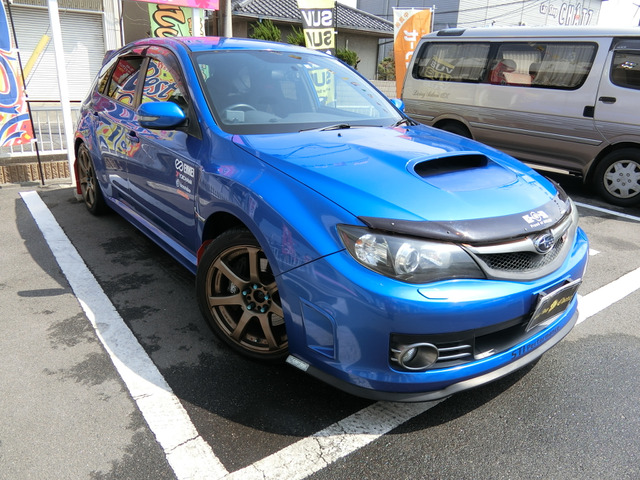 中古車 スバル インプレッサハッチバックsti 2 0 R5 Stiバージョン 4wd エアロ 外品18aw 外品マフラー の中古車詳細 105 000km ブルー 岡山県 149 8万円 中古車情報 中古車検索なら 車選びドットコム 車選び Com