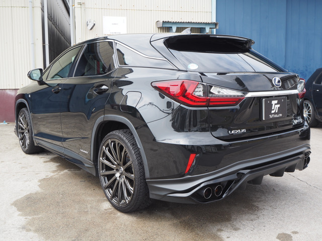 中古車 レクサス Rx450h Fスポーツ ワンオーナー Trd22aw フルエアロ の中古車詳細 30 000km ブラックメタリック 岐阜県 618万円 中古車情報 中古車検索なら 車選びドットコム 車選び Com