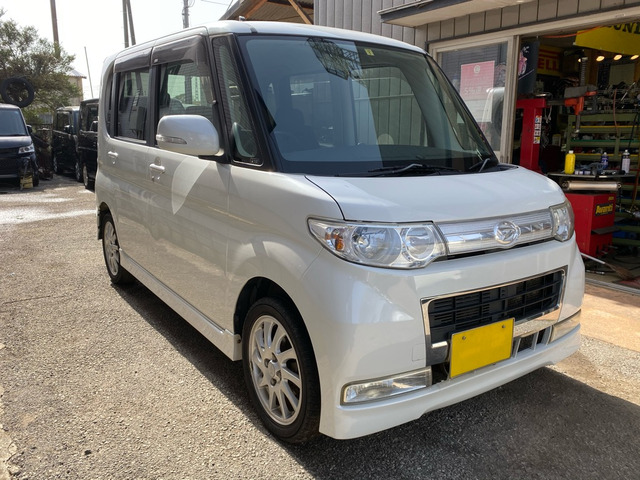 中古車 ダイハツ タントカスタム Rs 4wd ターボ パワスラ の中古車詳細 148 771km パールホワイト 千葉県 26 8万円 中古車情報 中古車検索なら 車選びドットコム 車選び Com
