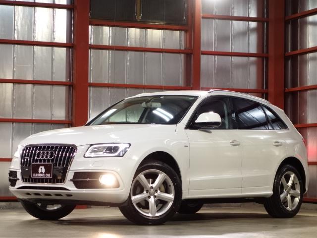 中古車 アウディ Q5 2 0 Tfsi クワトロ 4wd Sラインexクルーシブpkg 後期 の中古車詳細 55 000km パールホワイト 宮城県 Sold Out 中古車情報 中古車検索なら 車選びドットコム 車選び Com