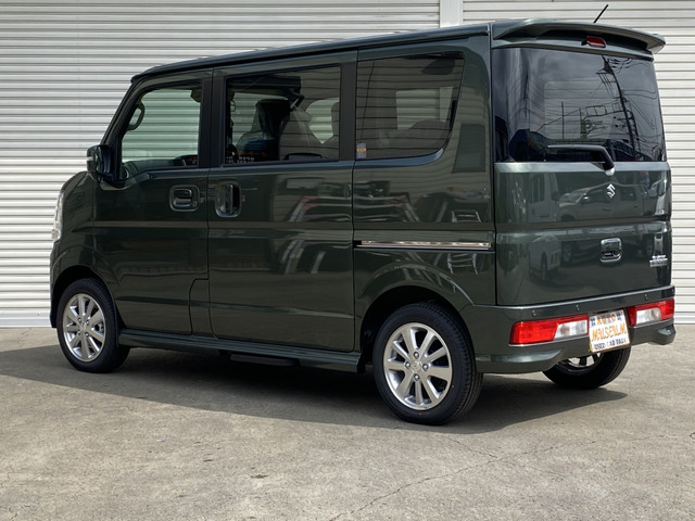 中古車 スズキ エブリイワゴン Pzターボスペシャル の中古車詳細 登録済未使用車 8km走行 グリーン 神奈川県 Sold Out 中古車情報 中古車検索なら 車選びドットコム 車選び Com