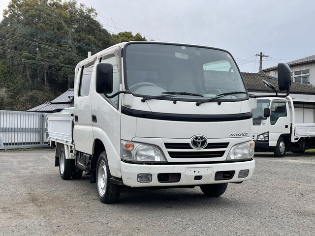 中古車 トヨタ トヨエース Wキャブ ダブルキャブ ガソリン の中古車詳細 380 805km ホワイト 佐賀県 39 8万円 中古車 情報 中古車検索なら 車選びドットコム 車選び Com