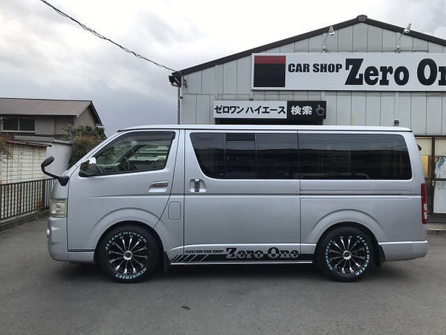 中古車 トヨタ ハイエースバン 2 0 Gl ロング 車検対応カスタム の中古車詳細 660km シルバー 神奈川県 135万円 中古車情報 中古車検索なら 車選びドットコム 車選び Com