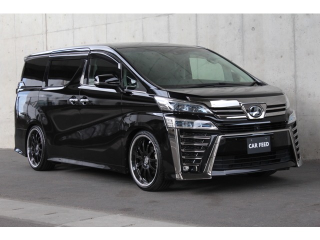 中古車 トヨタ ヴェルファイア 2 5 Z Gエディション Jblリヤエンター黒革 車高調 の中古車詳細 24 000km 黒 愛媛県 415万円 中古車情報 中古車検索なら 車選びドットコム 車選び Com