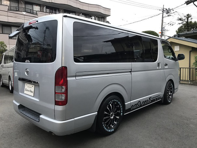 中古車 トヨタ ハイエースバン 2 0 Gl ロング 車検対応カスタム の中古車詳細 660km シルバー 神奈川県 135万円 中古車情報 中古車検索なら 車選びドットコム 車選び Com