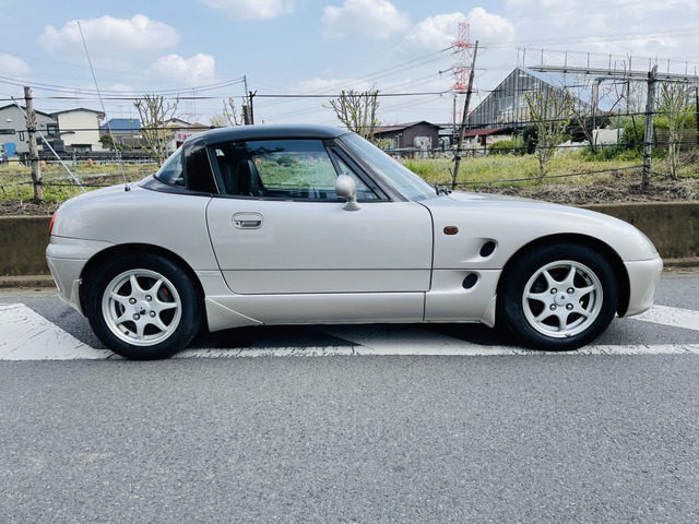 中古車 スズキ カプチーノ フルオープン 1オーナ Tベルト交換済 同色ペイント の中古車詳細 94 633km シルバー 神奈川県 6万円 中古車情報 中古車検索なら 車選びドットコム 車選び Com